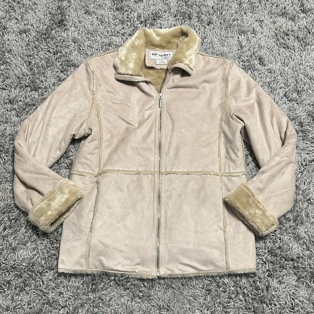 Vintage 90s It Girl Sherling Coat Size M